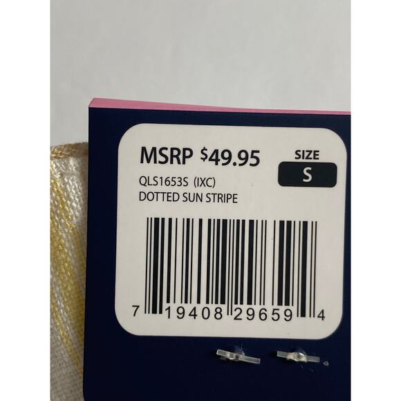 GAP Ivory Striped Linen Blend Casual Shorts Pockets Women's Size Small NWT - Picture 10 of 12